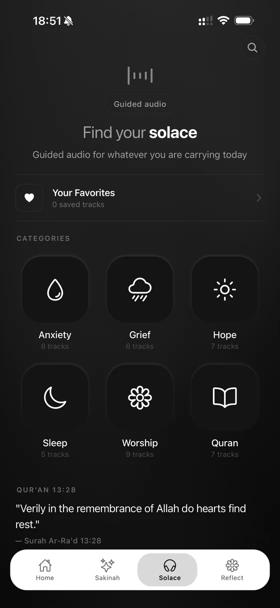 Solace audio player